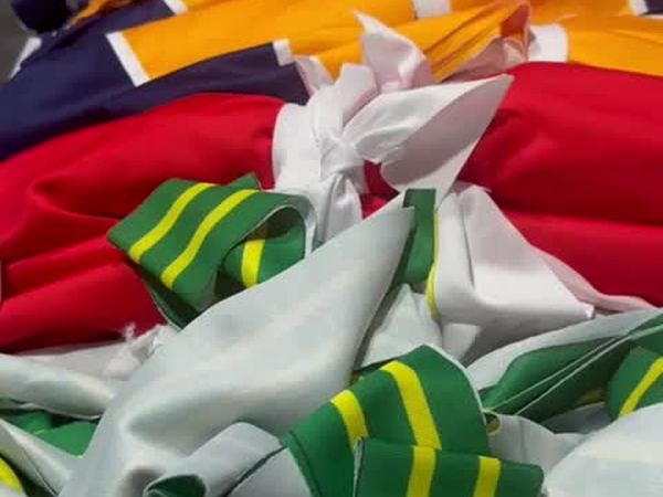 Team apparel produced in multiple colourways